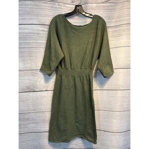 41 Hawthorn Green Knit Sweater Dress M